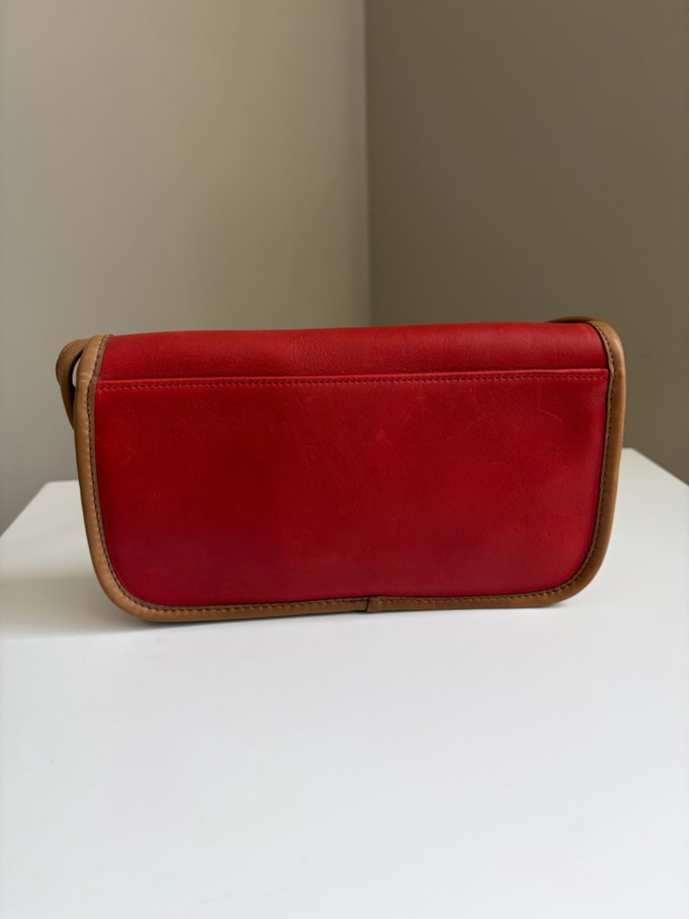 Coach Vintage Spectator Dinky Bag | Rust Orange - Picture 2 of 11
